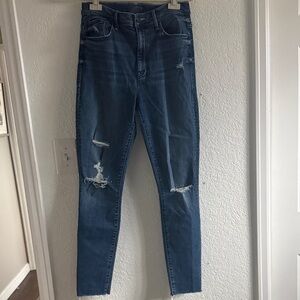 Women's Mother The Swooner Ankle Fray Jeans